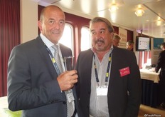 Erik Goetschalckx van Bonita met Wim Dillen - Port of Antwerp.