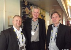 Jeppe Kold - Total Produce Direct, Jan Willem Peppink - Bakker Barendrecht en Jelger de Vriend - Total Produce Direct.