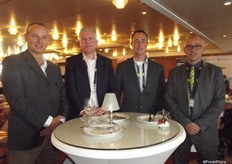 Marco Vermet - Kloosterboer, Ronald van Rutten - Hellmann, Ivo Koopman - Hellmann en Pascal Goormans - Special fruit.