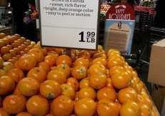 Tangerines uit Florida voor 1,99 per 450 gram