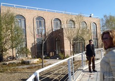 Lunch bij een van de delegatieleden