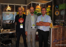 Campbell Mclean, Geert Demeyere en Hans Willem van der Waal van Agrofair.