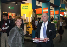 Oud collega's Nicole den Toom en Bart de Jong