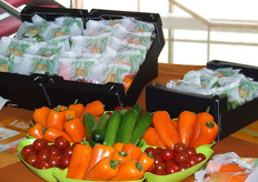 De Vitamini's van de Rainbow Growers Group, die vorige maand nog de Innovation Award op de Fruit Logistica in Berlijn in de wacht wisten te slepen.