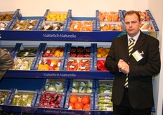 Een compleet aossrtiment biologische agf biedt Rene Lelyveld van Naturelle