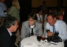 Op de recptie van Coosemans