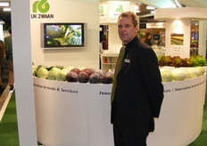 Arno van Oers van Rijk Zwaan uit Fijnaart. 2008 is het Brassica jaar voor Rijk Zwaan.