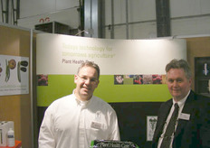 Pius Floris en Johan de Bakker van Plant Health Care.