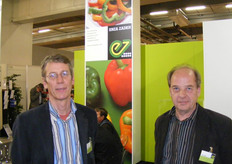 Henk Haitsma en Wim Buijks van Enza Zaden