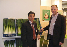 John Schuurman en Bert Hendrikse van Seminis gaan over de vollegrondsgroente.