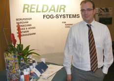 Guus Frank van Reldair. Reldair is marktleider in de luchtbevochtiging.