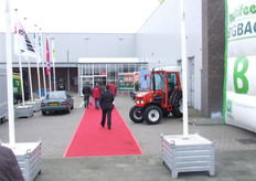 De rode loper lag uit.