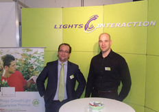 Pepijn Looyaard en Peter Hendrix van Lights Interaction.