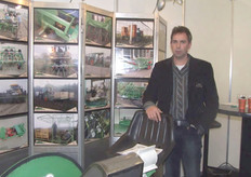 Corne Bastiaansen van Basrijs. Het bedrijf ontwikkelt plantmachines voor vollegrondsgroenten.