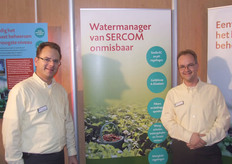 Jan-Willem Lut en Hugo Nijgh van Sercom.