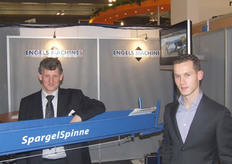 Frank en Chris Engels van Engels Machines, leveren veel machines op de Duitse markt.