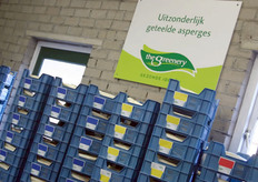 De asperges van Walter Gubbels vinden hun afzet via The Greenery.