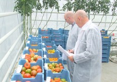 Johan de Witte (Alexport) en Harry Duynisveld (De Ruiter Seeds)