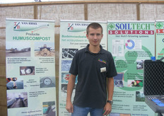 "Martijn van Vijfeijken in de stand van "van Iersel"."