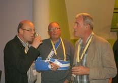Kees van den Bosch, Peter Slot en Arie Middelburg.