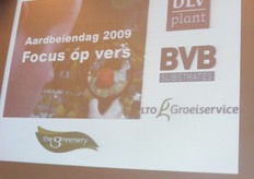 Organisaties en sponsor van de aardbeiendag