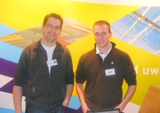 Marcel Beekers en Wout Suijkerbuyk, DLV adviseurs met een passie voor aardbeien