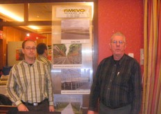 Thijs Bax en Jan van Hemert waren tevreden over de afzet van hun producten