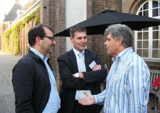 Hanco Leuvenink (Yara), Jilles Goedknegt (Priva) en Niels Willems (Business Openers)