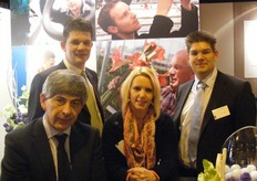 Harry Weusthuis, Herman Wilkens, Esther Bos en Arno Hengeveld