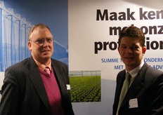 Jan Pieter Popkens (LTO Noord Advies) en Herman Wilkes (Gibo Groep)