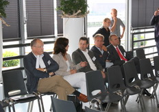 Peter Schoemaker, Hanneke Schepens, Mark de Bie, Cor Kooijman en Jean-Paul Nuijten