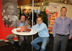 Robin van Dijk op bezoek bij Ronald Nagtegaal en Volker van Vuurde van Holland Contracting