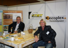 Wil Bakker en Dick Rietdijk van TST