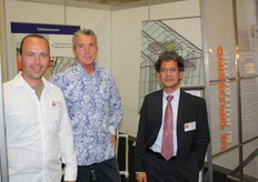 Sjors van Dijk, Herman Batist en John Berghman van H. Batist Aluminium Constructies BV