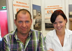 Marc en Patty van de woonunits van G&G Unit Service.