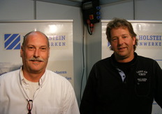 Jan van Staalduinen en Ron van Holstein van Van Holstein Betonwerken.