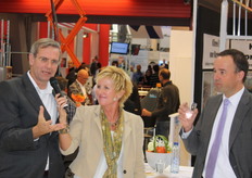 Volkert den Engelsman (Eosta) en Marc Jansen (CBL) konden het niet eens worden over de waarde van de CO2-footprint op de verpakking