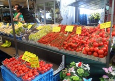 Tomaatjes uit Duitsland en Frankrijk