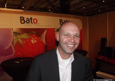 "Pieter van der Meij "past even op" de stand van Bato."