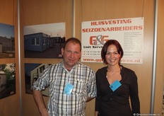 Marc Geboers en Patty Bergman van G&G Unit Services