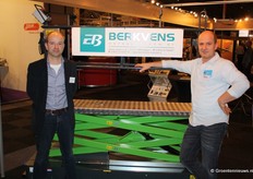 Erik Berkvens van Berkvens Machinery en Rene de Jonge van KOAT deelden gebroederlijk de stand