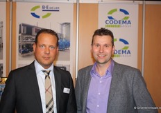 Gideon de Jager en Maurice van Winden van Codema Systems Group