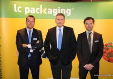 Allard van Asselt, Wim van der Hak en Michiel Jacobs van LC Packaging