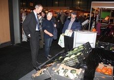 Jelle Kleijn presenteert de Takii-rassen aan bezoekers