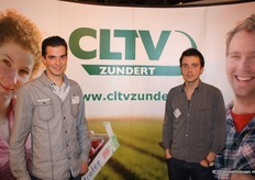 Erwin Dekkers en Bas van Overveld van CLTV Zundert