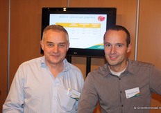 Leo Hoogeveen en Pieter de Prycker van Peltracom