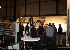 Visser had een hele straat op de boomkwekerijbeurs