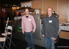 Marco Vissers en Theo Aarts van Christiaens Agro Systems