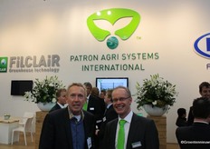 Frans van Meurs en Erik van Marrewijk van Patron Agri Systems