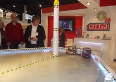 Otto workforce had een originele manier om bezoekers te trekken.